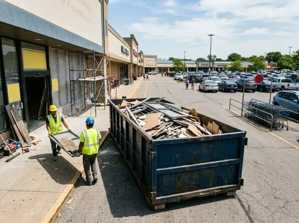 retail-store-renovation-debris-003 — frequently asked questions, Roll-off Dumpster Rentals in New Concord, OH